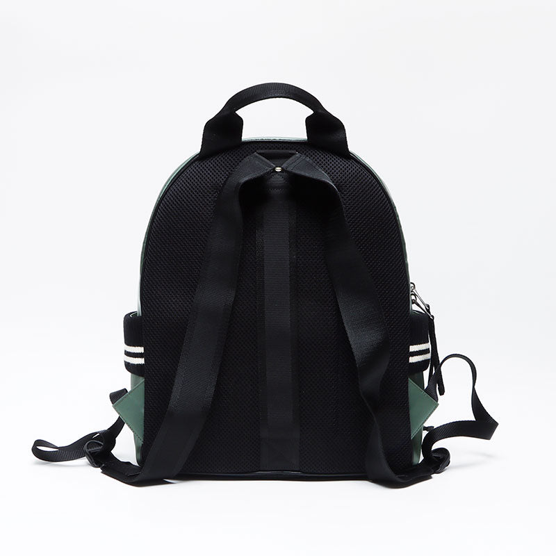 ミュウ ミュウ Miu Miu サテン ネコ ロゴ リュック・デイパック カーキ