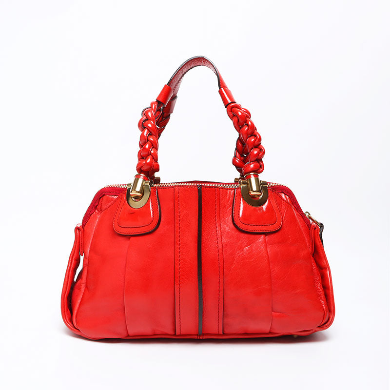 クロエ Chloe エロイーズ レザー ハンドバッグ レッド WS12431 – NUIR