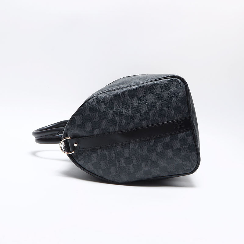 ルイ・ヴィトン LOUIS VUITTON ダミエ キーポル45 2015年 ボストン