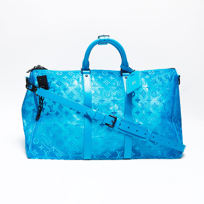 ルイ・ヴィトン LOUIS VUITTON キーポル シースルー トリアングル50