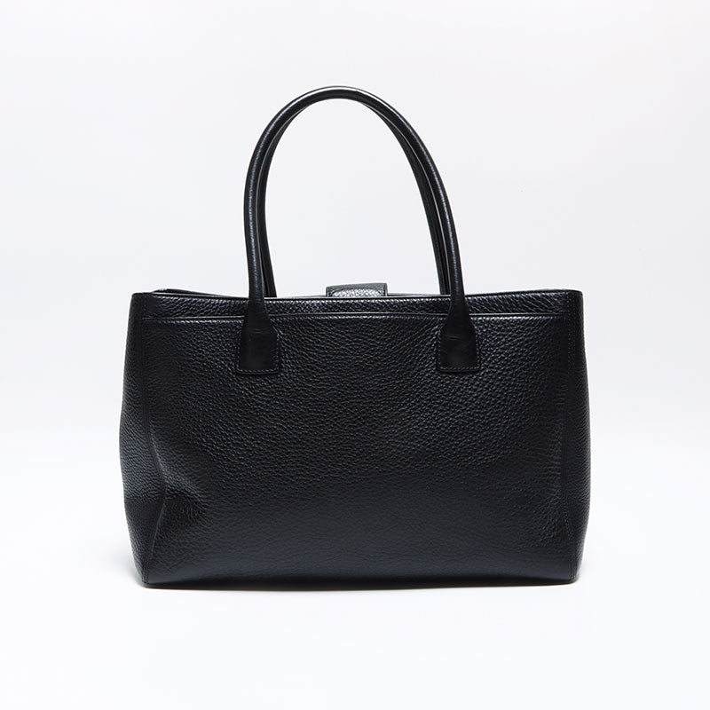 Chanel CHANEL 2015 No. 20 Executive Tote Tote Bag Black WS12600 Chanel CHANEL 2015 No. 20 Executive Tote Tote Bag Black WS12600