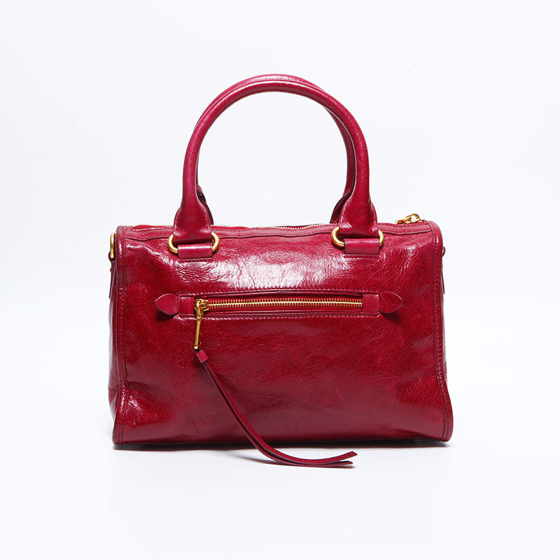 【激レア❗️】miumiu ハンドバッグ ショルダーバッグレザー チャーム付き♡ ミュウ ミュウ Miu Miu 2way 本革 チャーム ショルダーバッグ