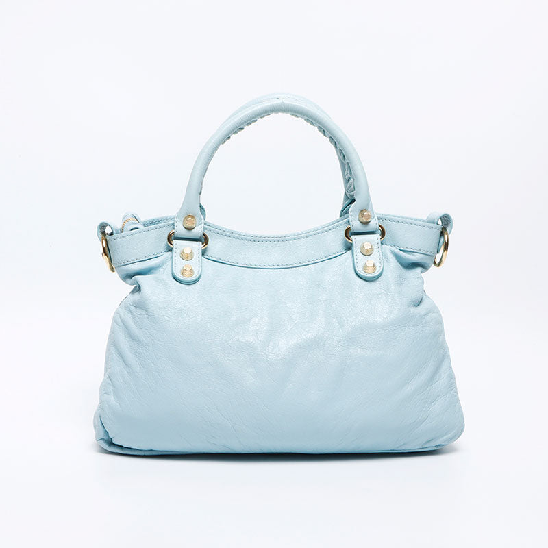 BALENCIAGA Giant Town Leather 2way with Mirror 285434 Shoulder Bag