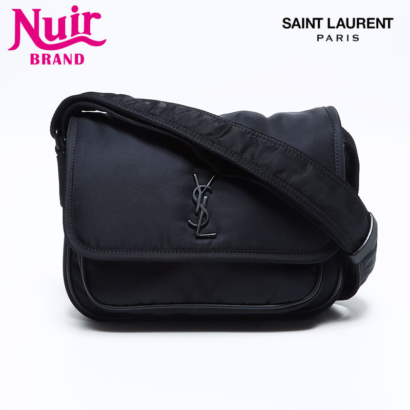 イヴ・サンローラン YVES SAINT LAURENT ニキ メッセンジャー ナイロン