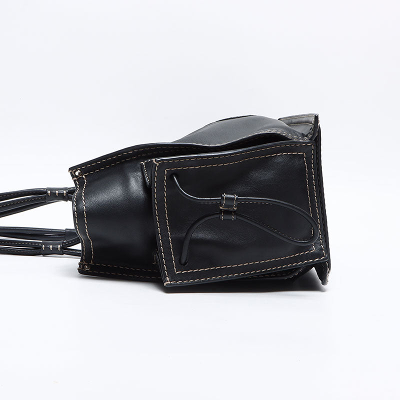 ロエベ LOEWE ロゴ レザー トートバッグ ブラック WS12943 – NUIR VINTAGE