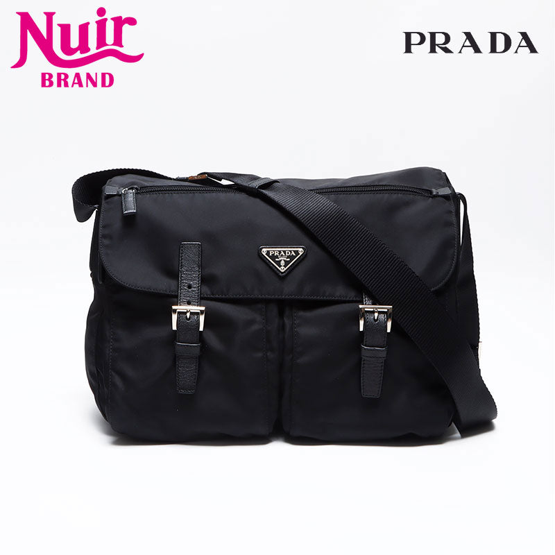 プラダ PRADA メッセンジャーバッグ テスート ナイロン ショルダー