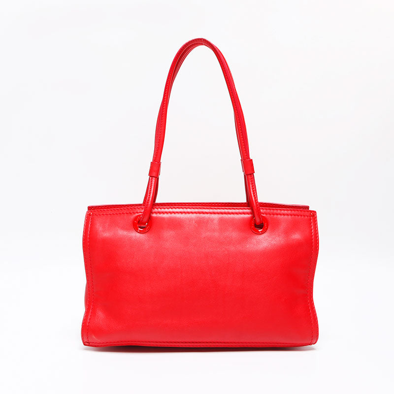ロエベ LOEWE ロゴ レザー ショルダーバッグ レッド WS13048 – NUIR 