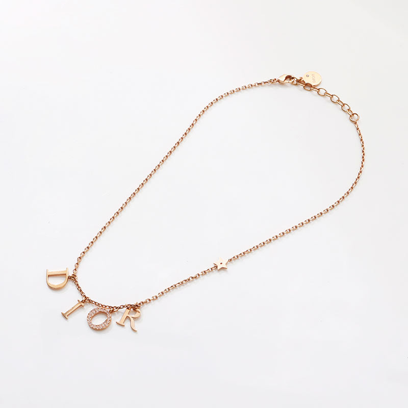 クリスチャンディオール Christian Dior ロゴ ラインストーン