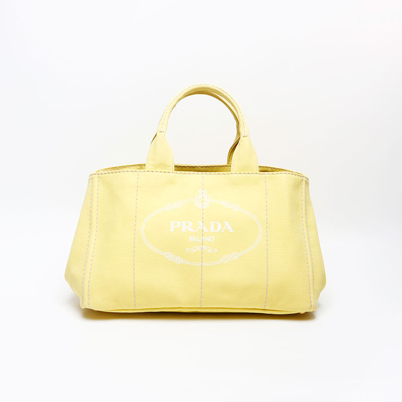 PRADA カナパ ANANAS (イエロー) PRADA Canapa L Large Tote Bag yellow WS13148 – NUIR VINTAGE
