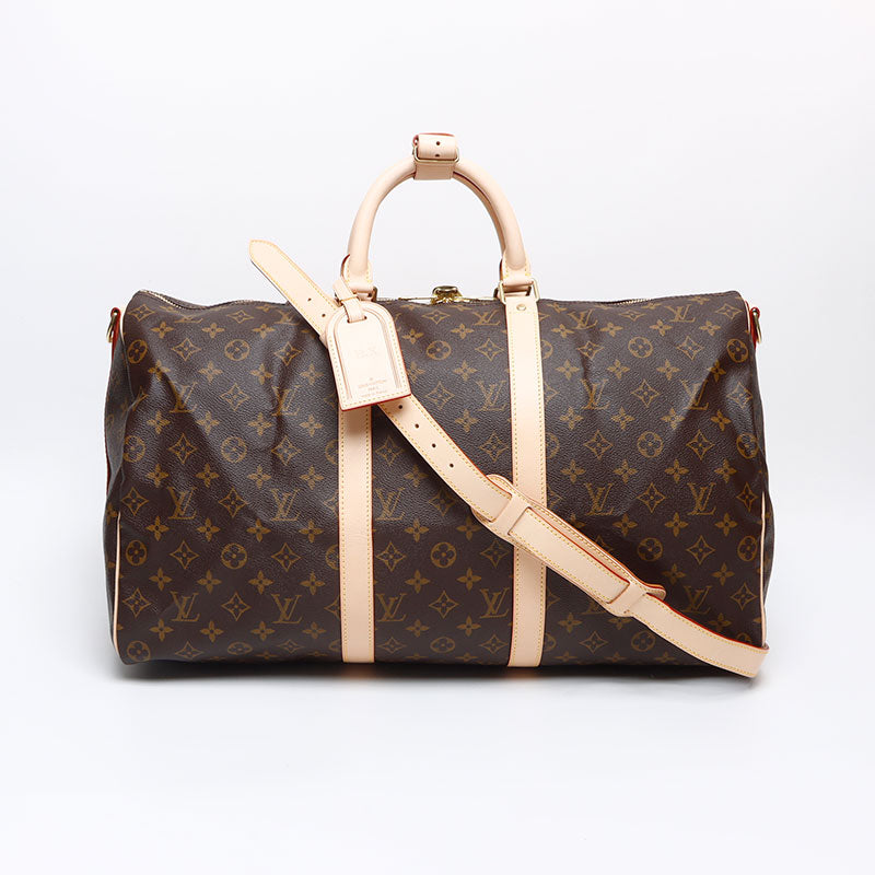 LOUIS VUITTON 2006 Keepall 55 Bandouliere Monogram 55 Boston Bag
