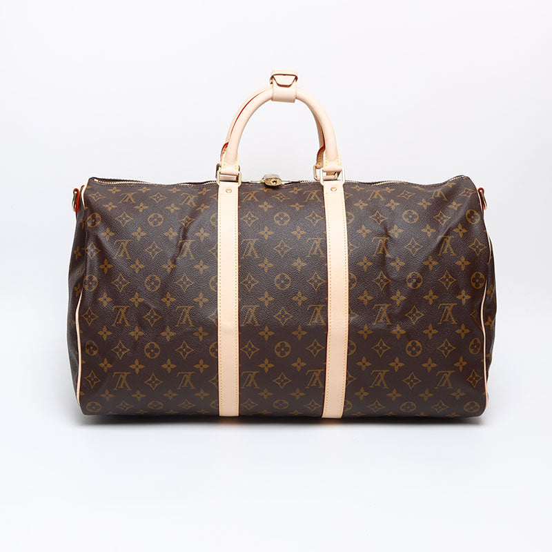 LOUIS VUITTON 2006 Keepall 55 Bandouliere Monogram 55 Boston Bag