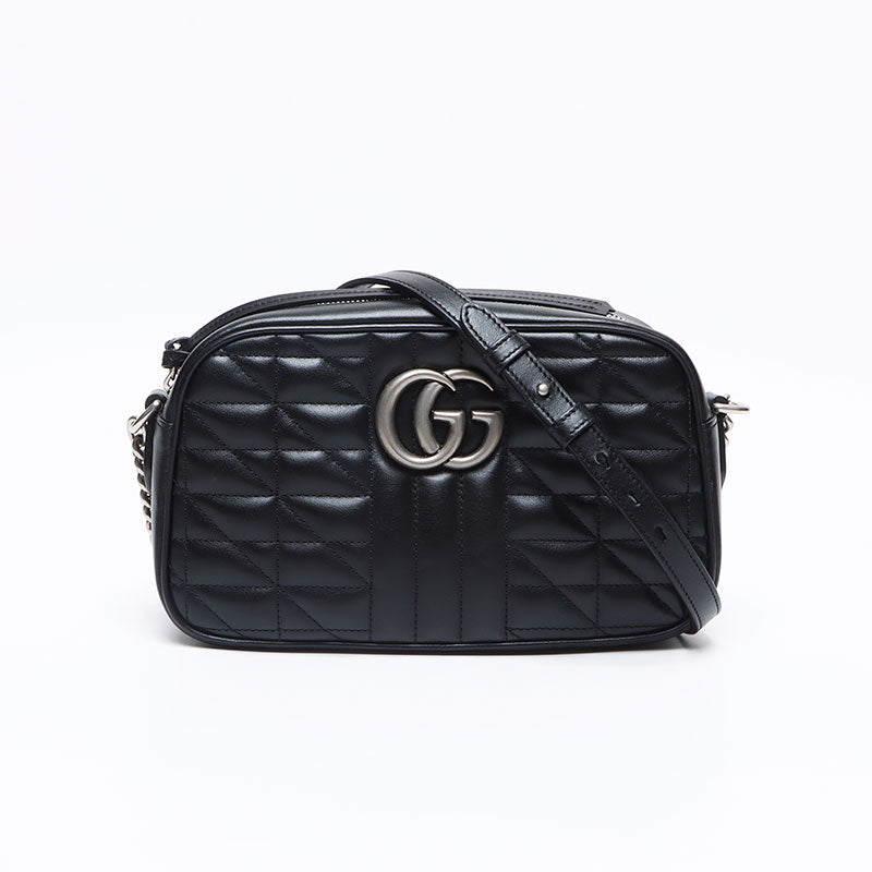 グッチ GUCCI GGマーモント キルティング スモール ショルダー