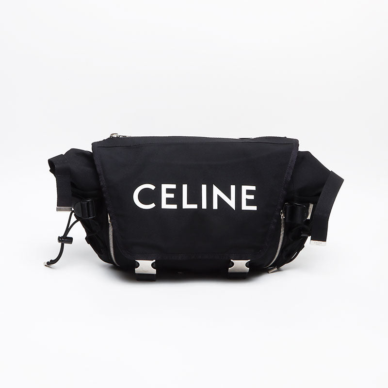 k*g様 CELINE メッセンジャーバッグ ブラック/ホワイト WS13350-2_5393adab-deaf-4808-