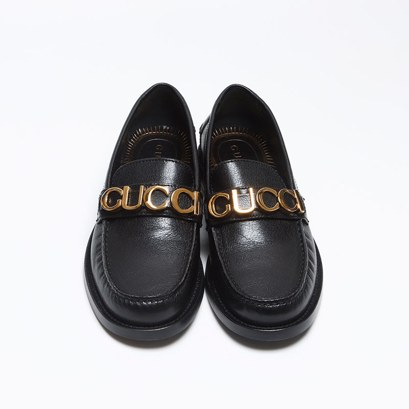 Gucci 黒 レザー ローファー 楽天市場】GUCCI グッチ 535298 LA刺繍/スタースタッズ レザー