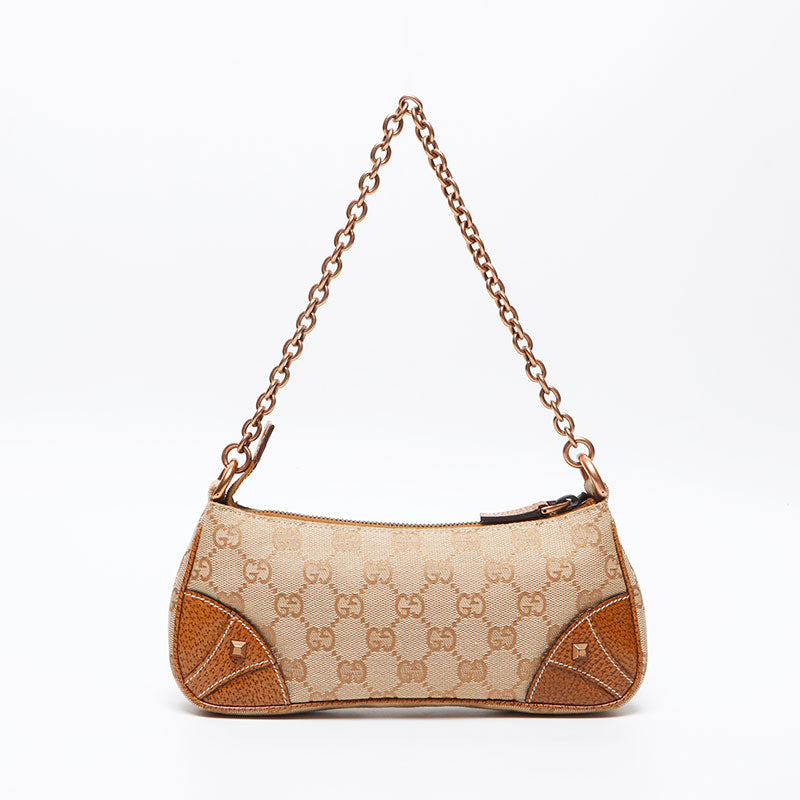 グッチ GUCCI GGスキャンバス レザー 120940 ショルダーバッグ