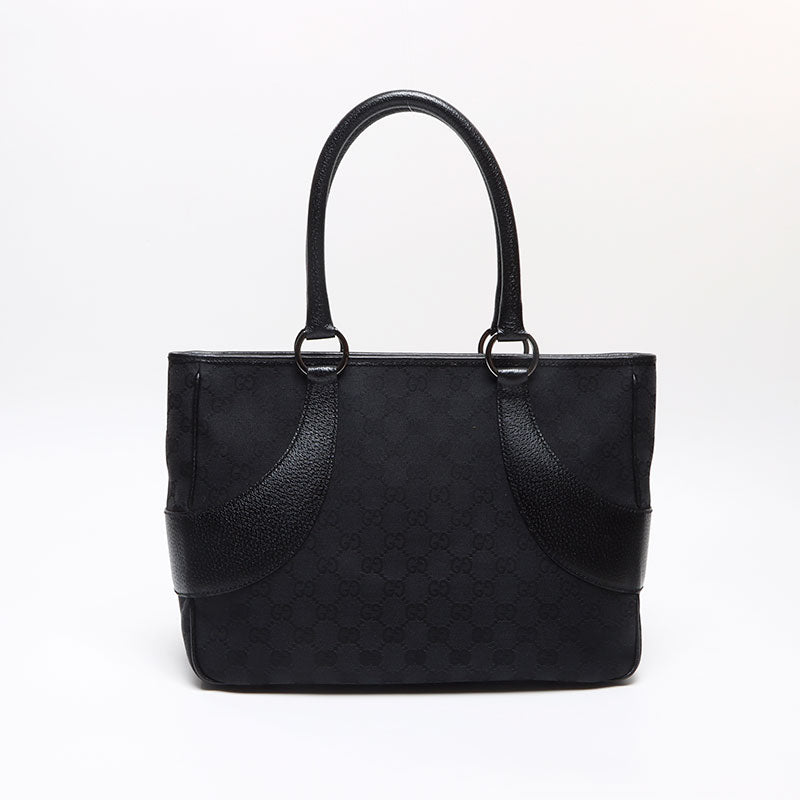 GUCCI グッチ トートバッグ 黒 キャンバス バッグ グッチ GUCCI GG キャンバス トートバッグ ブラック WS13548 – NUIR