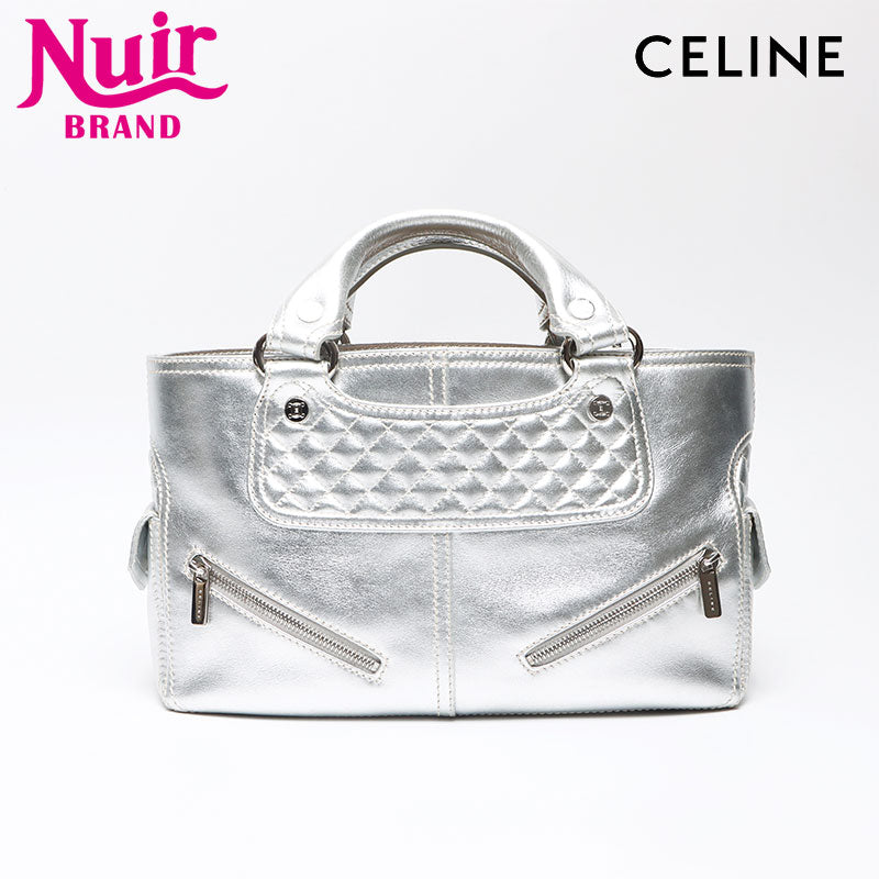 セリーヌ CELINE ブギーバッグ シルバー CELINE(セリーヌ) ブギーバッグハンドバッグSD-BB-1017 SD-BB
