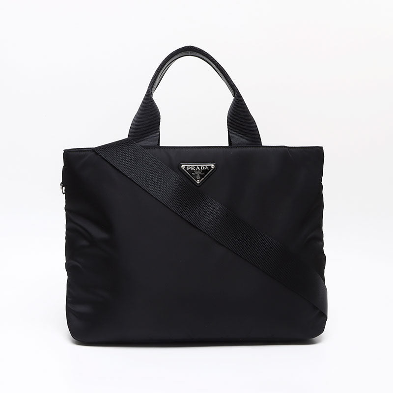 プラダ PRADA ナイロン 2way トライアングルロゴ トートバッグ