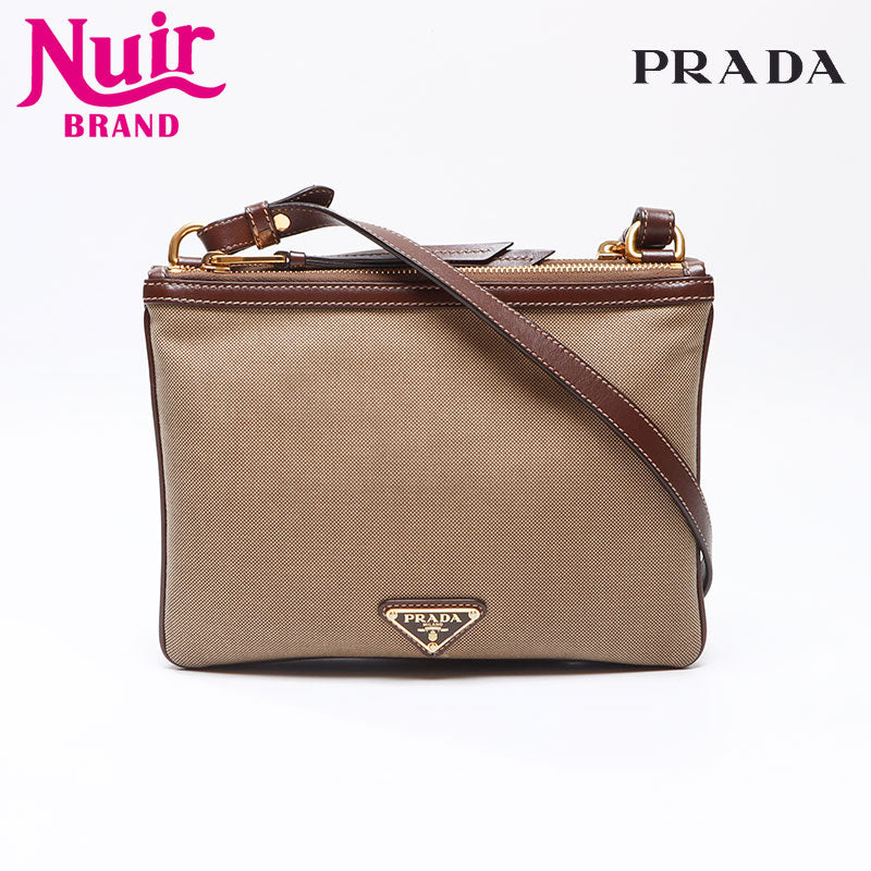 PRADA プラダ LOGO JACQUARD ロゴジャガード 斜めがけ