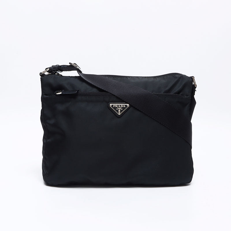プラダ PRADA ナイロン トライアングルロゴ ショルダーバッグ
