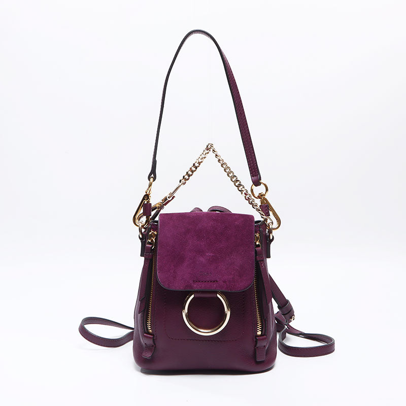 Chloe Faye Mini Backpack/Daypack Purple WS13765