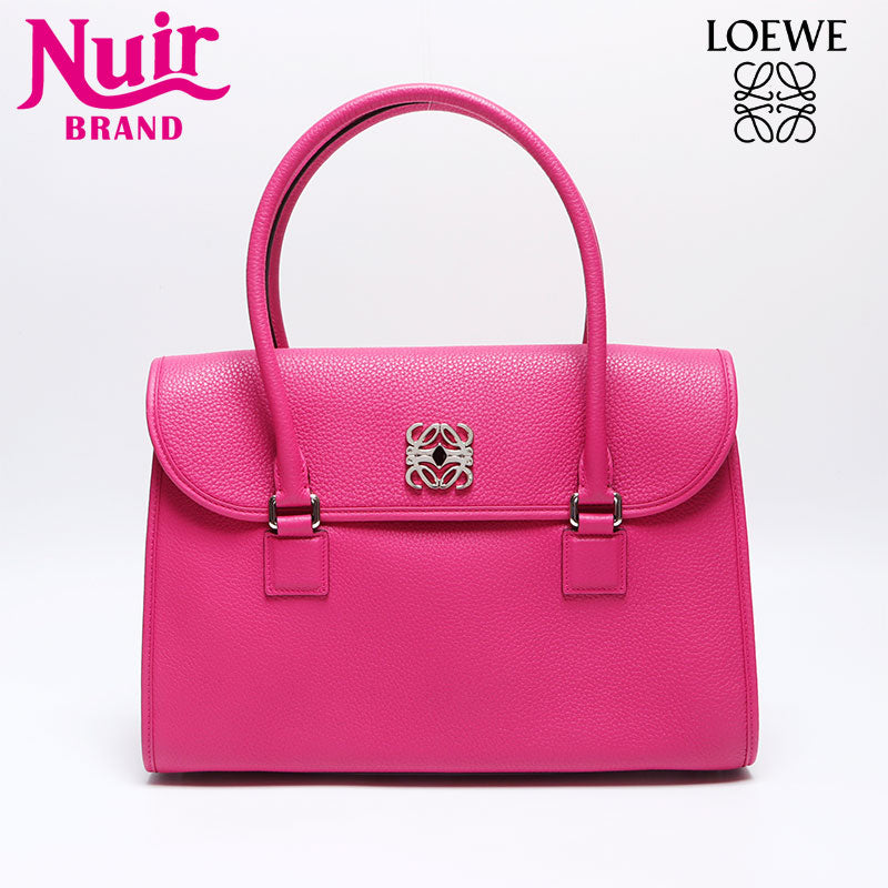 LOEWE Alamo 36 Leather Handbag pink WS13939 – NUIR VINTAGE