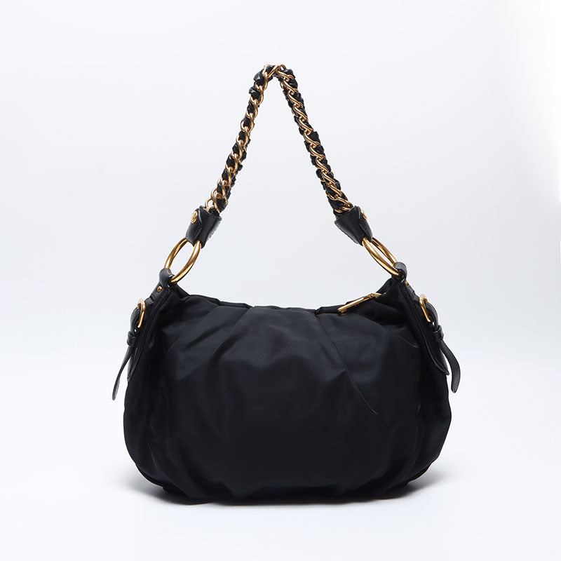 PRADA ナイロンバッグ PRADA☆セール！キルティングナイロン2WAYチェーンバック 1BH910