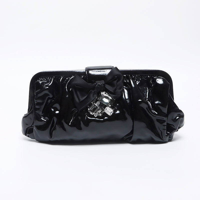 MIU MIU レザークラッチバッグ ミュウミュウ Miu Miu MIUMIU ショルダーバッグ 5NI007 AEFX ロゴ