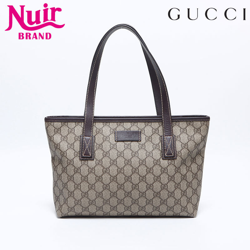 GUCCI トートバッグ グッチ GUCCI GG スプリーム トートバッグ ブラウン WS14145