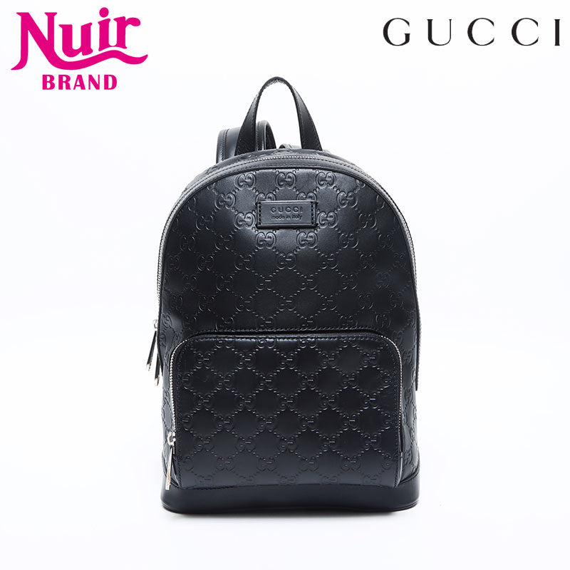 GUCCI GG Shima Backpack/Daypack Black WS14164 – NUIR VINTAGE