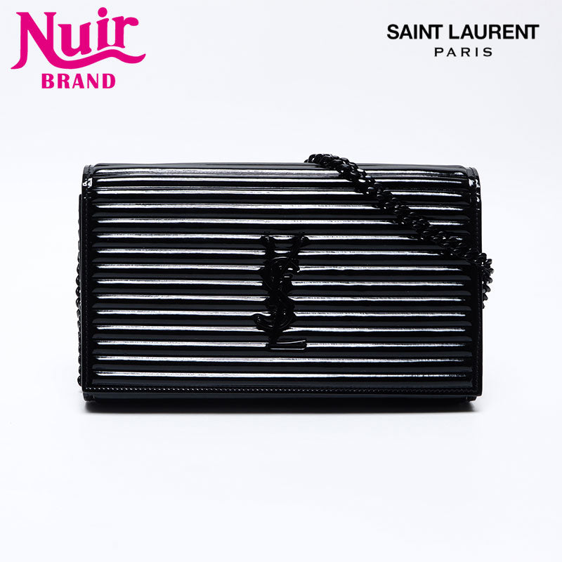 イヴ・サンローラン YVES SAINT LAURENT パテントレザー ルル エナメル