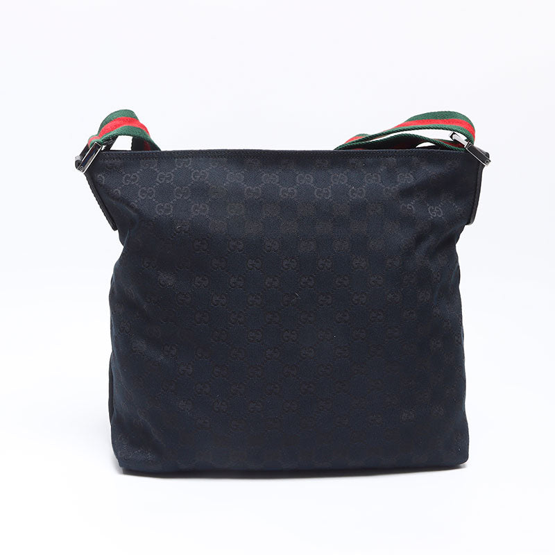 グッチ GUCCI GGキャンバス ショルダーバッグ ブラック WS14338 – NUIR