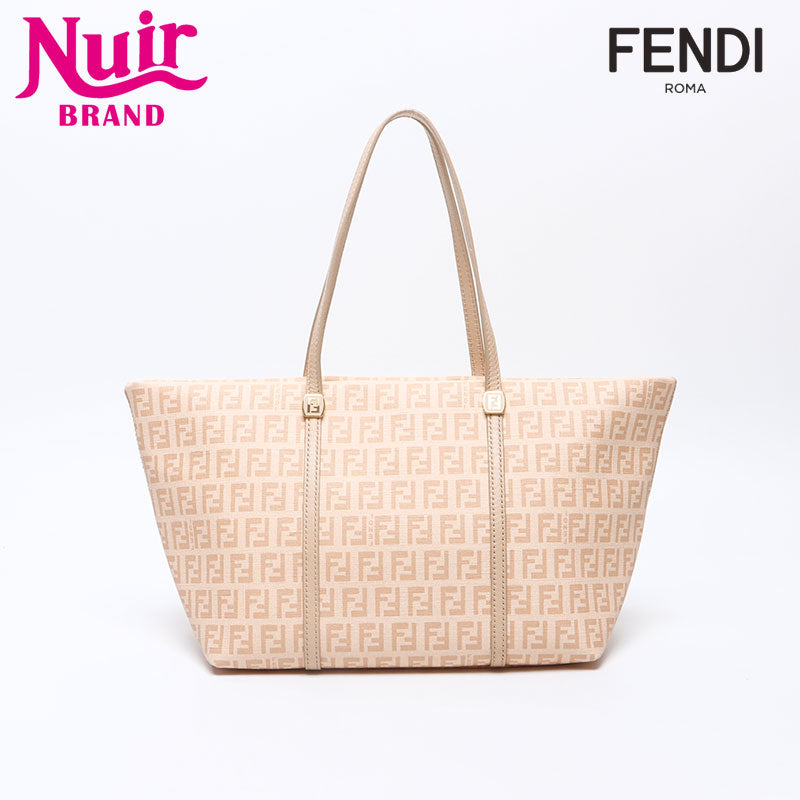 極美品 フェンディ FENDI ズッキーノ 8BH255-FB5 トートバッグ