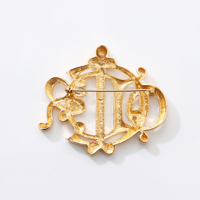 極美品 クリスチャンディオール Christian Dior ロゴ エンブレム