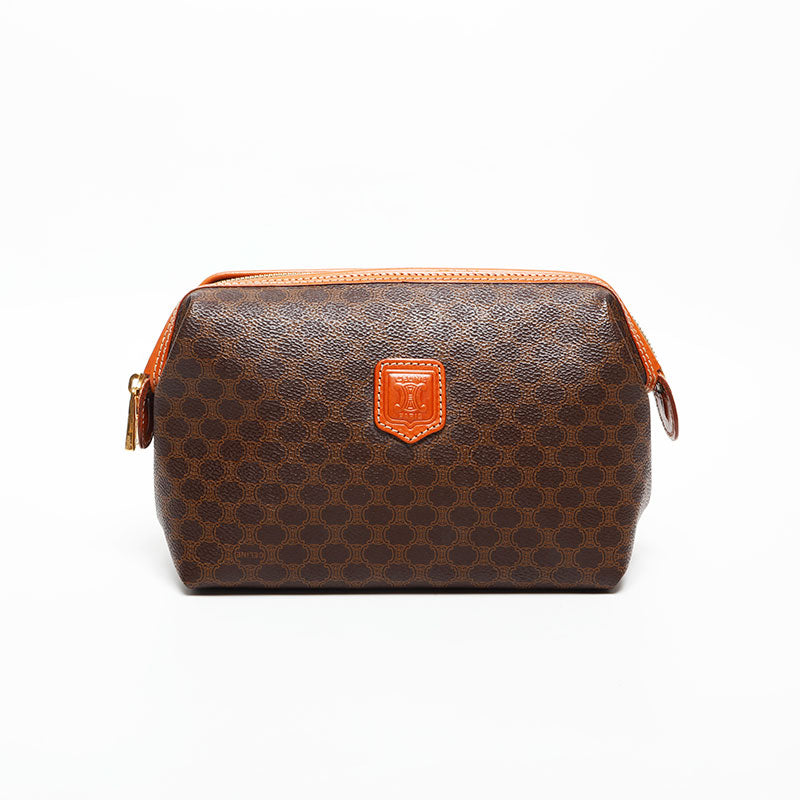 CELINE Macadam clutch bag brown WS14773 – NUIR VINTAGE