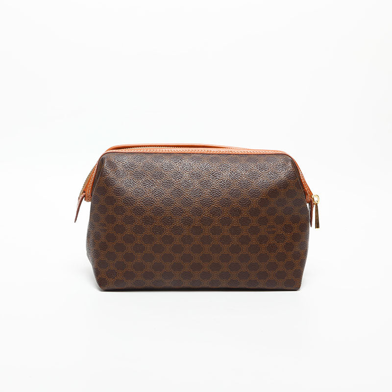 CELINE Macadam clutch bag brown WS14773 – NUIR VINTAGE