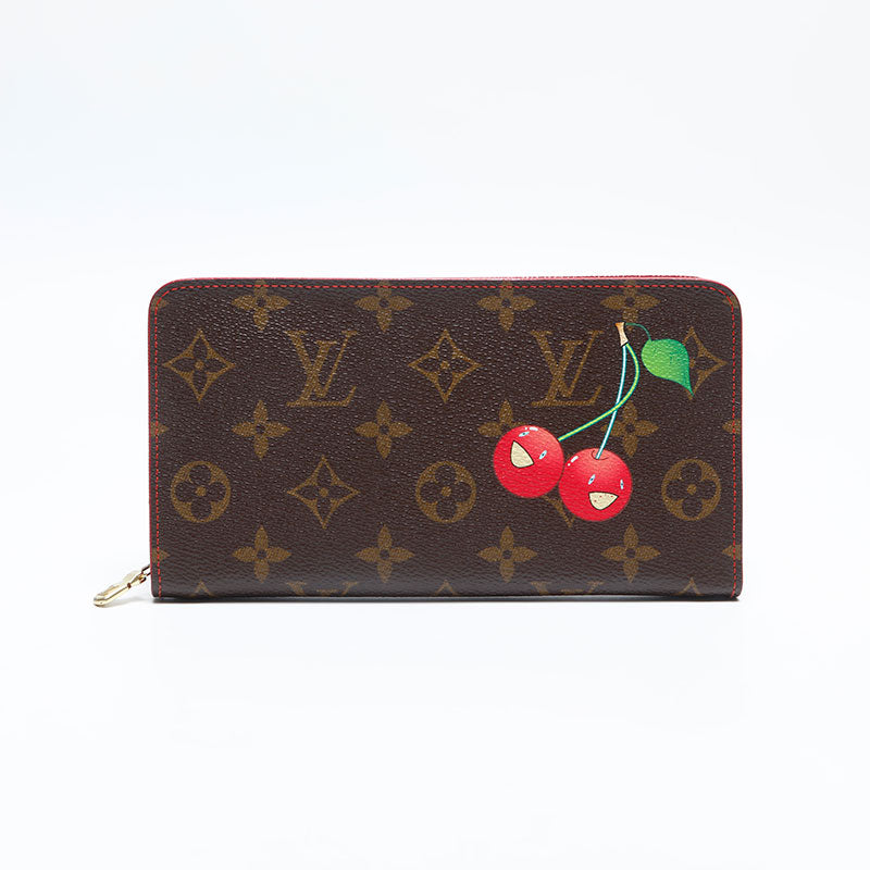 ルイ・ヴィトン LOUIS VUITTON モノグラム 村上隆 チェリー 長財布