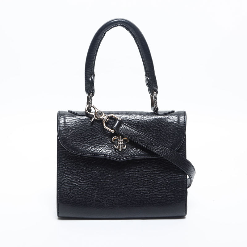 クロムハーツ CHROME HEARTS 2way レザー ドッグ アダムス BS フレア