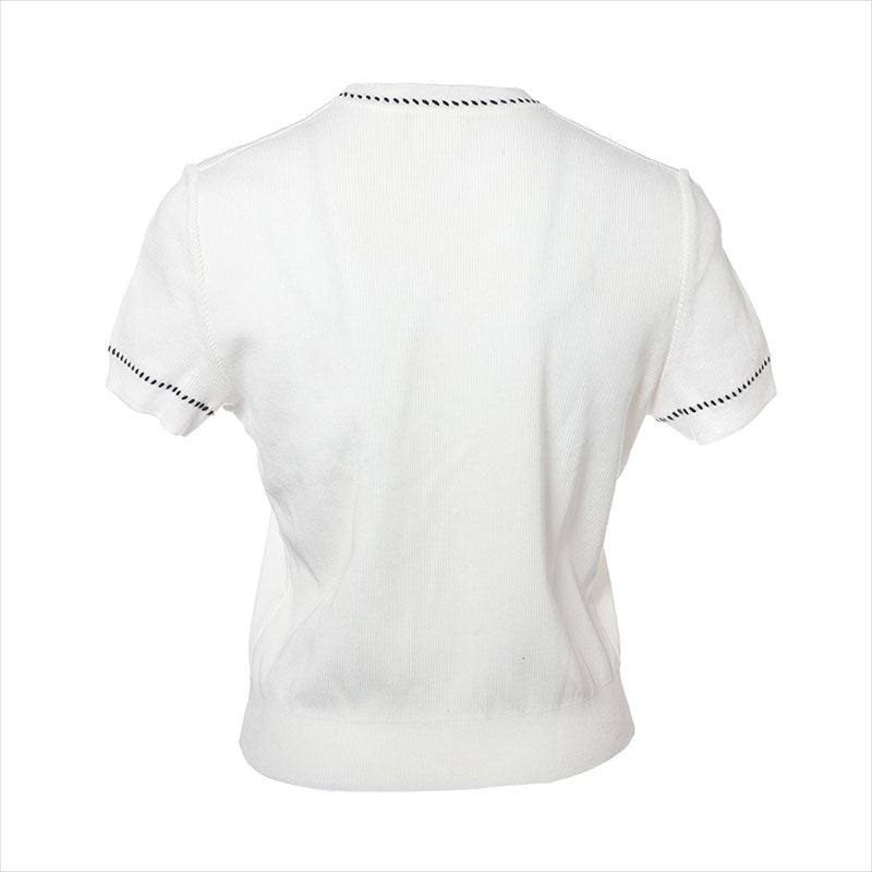 お礼や感謝伝えるプチギフト 96P ココマーク CHANEL シャネル コットン 半袖T P06574W03007 Tシャツ(半袖+袖なし)