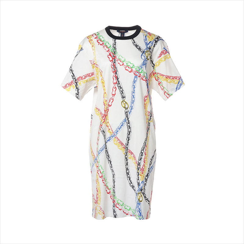 定番人気！ VUITTON LOUIS ルイ・ヴィトン Size:L ワンピース コットン 21AW ワンピース