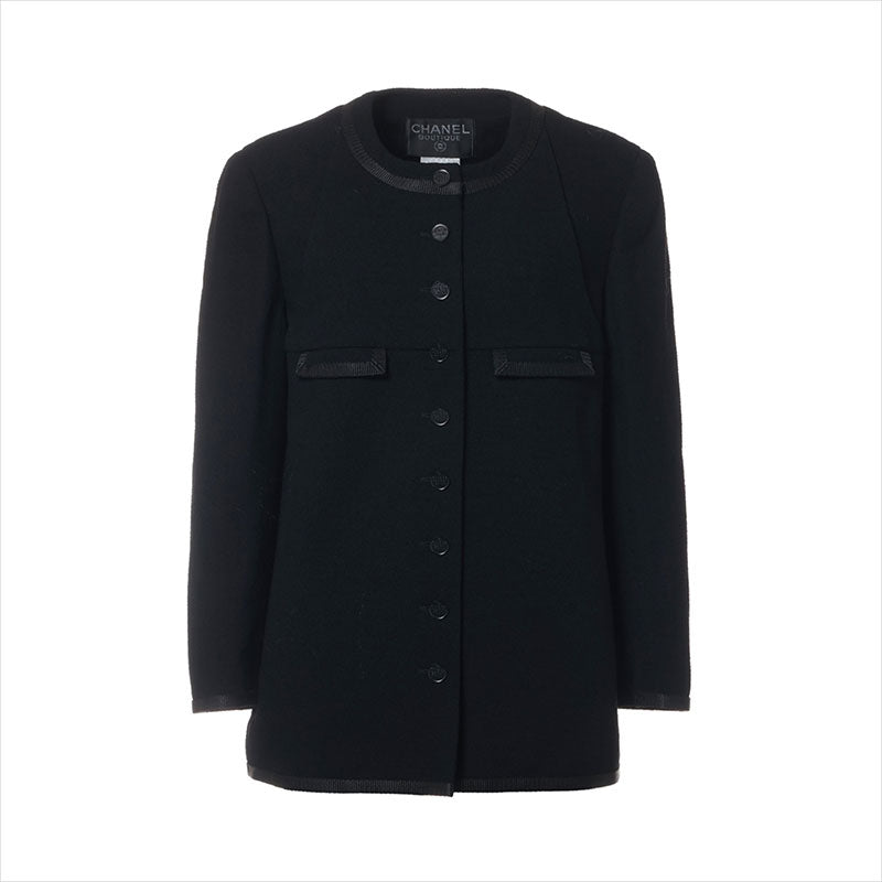 シャネル　95P　セットアップ　ジャケット　サロペット　ヴィンテージ　ココボタン 超レア 95P Vintage シャネル ジャケット 40 ココマークボタン