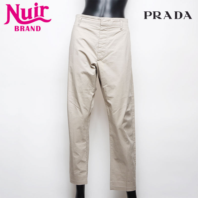 PRADA Chino Size:50 Pants cotton beige WS15280 – NUIR VINTAGE
