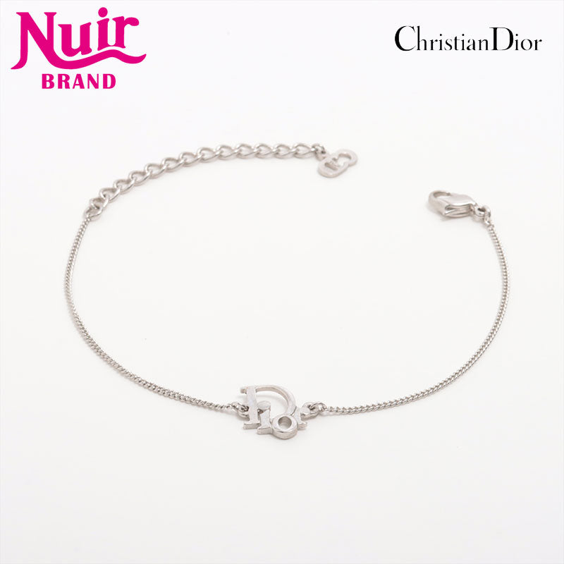 極美品✨Christian Dior Bracelet Vintage Vintage Christian Dior Rhinestone Black Enamel Clamper