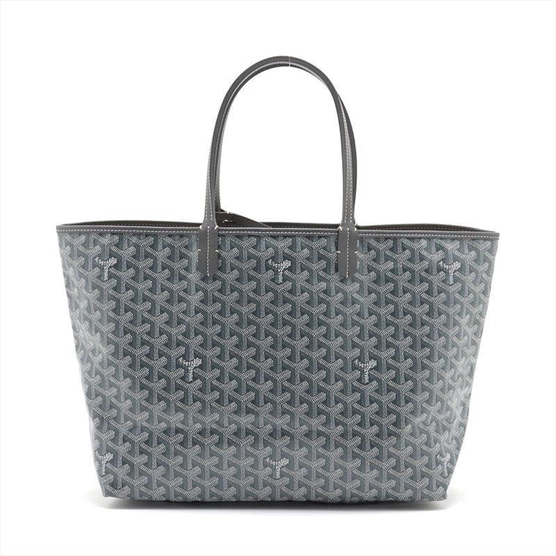 ヴィンテージ☆Goyard☆ゴヤール☆ハーディバッグPMトートバッグ ゴヤール GOYARD サンルイ PM トートバッグ グレー WS15346