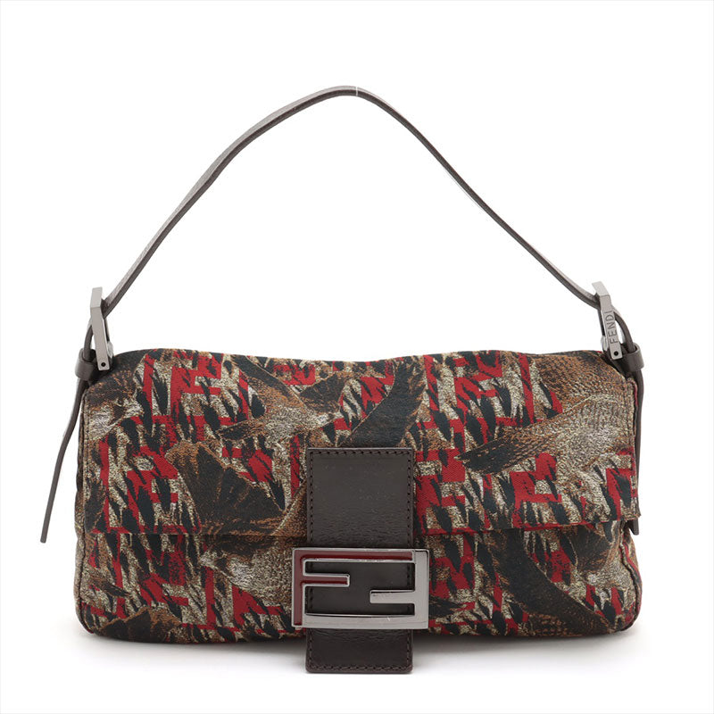 正規品 本物 FENDI フェンディ マンマバケット 中古良品 フェンディ ハンドバッグ ズッキーノ マンマバケット