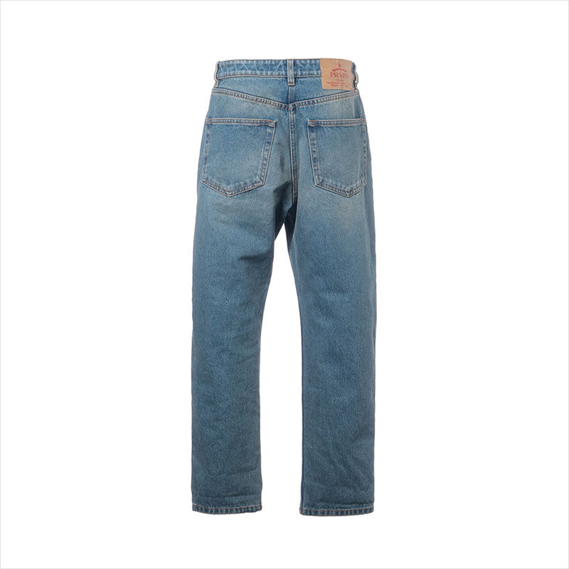 美品 プラダ PRADA Size:26 デニム トライアングルロゴ 22年 パンツ