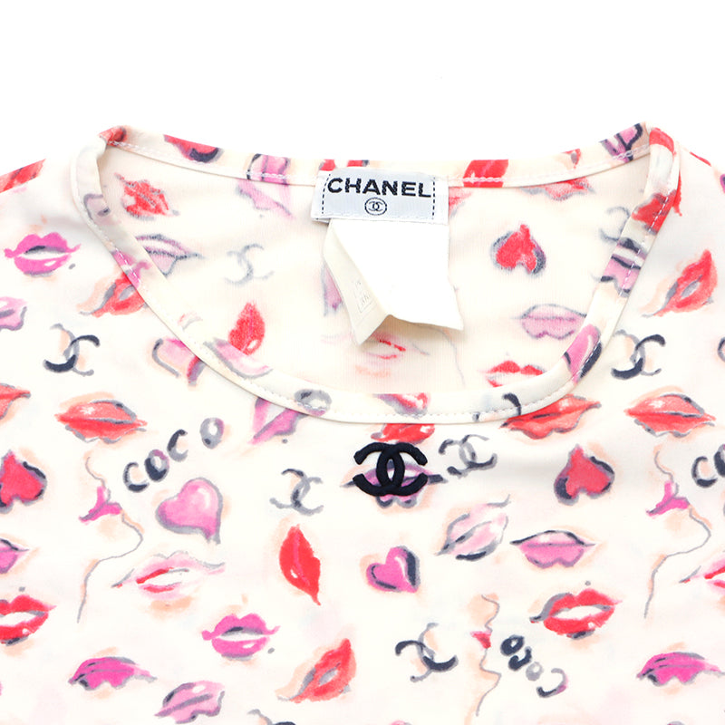 CHANEL - シャネル CHANEL ロゴ リップ カットソー シャネル CHANEL ロゴ リップ カットソー マルチカラー WS1547 – NUIR