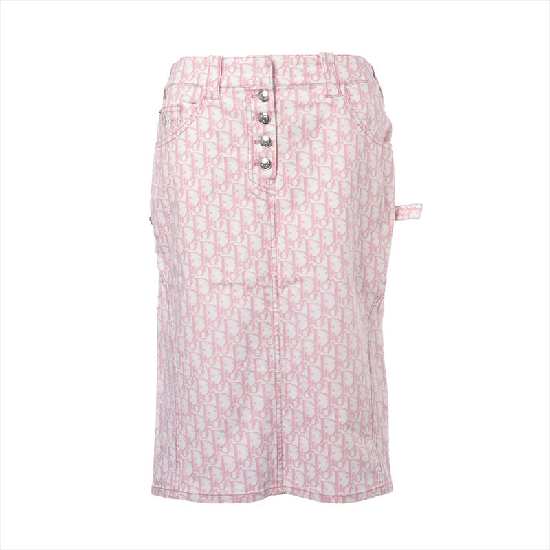 Christian Dior スカート トロッター ロゴ 2004 size36 Christian Dior Trotter Logo 2004 Size:36 skirt pink WS15896 – NUIR