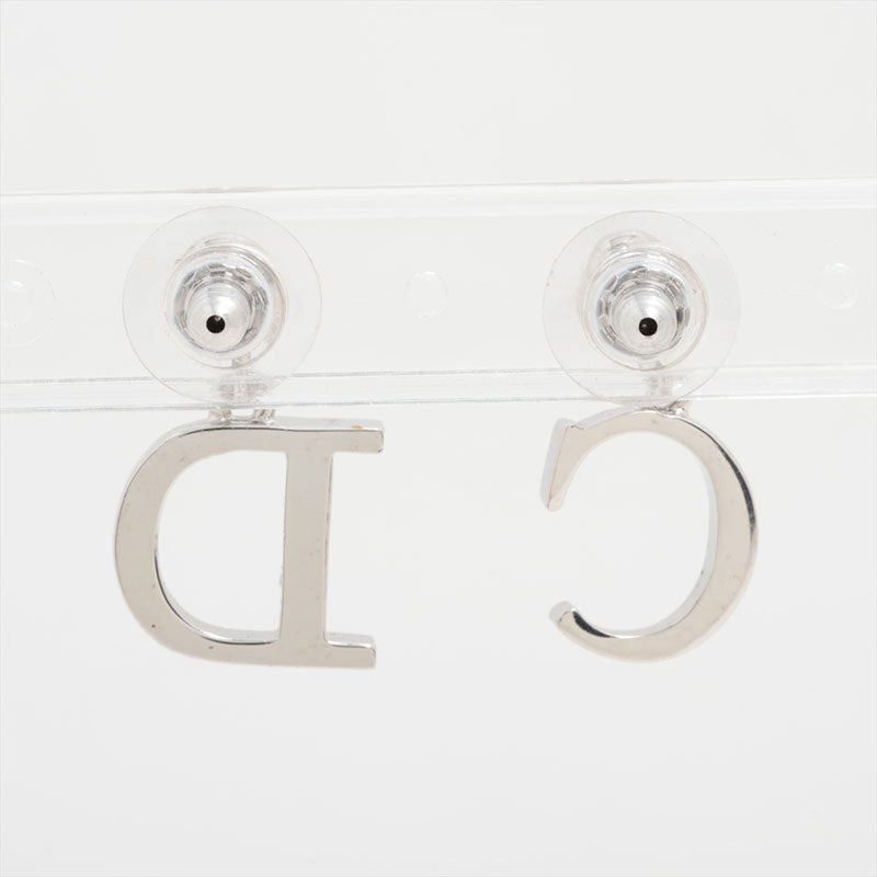 クリスチャンディオール Christian Dior CDロゴ ピアス シルバー