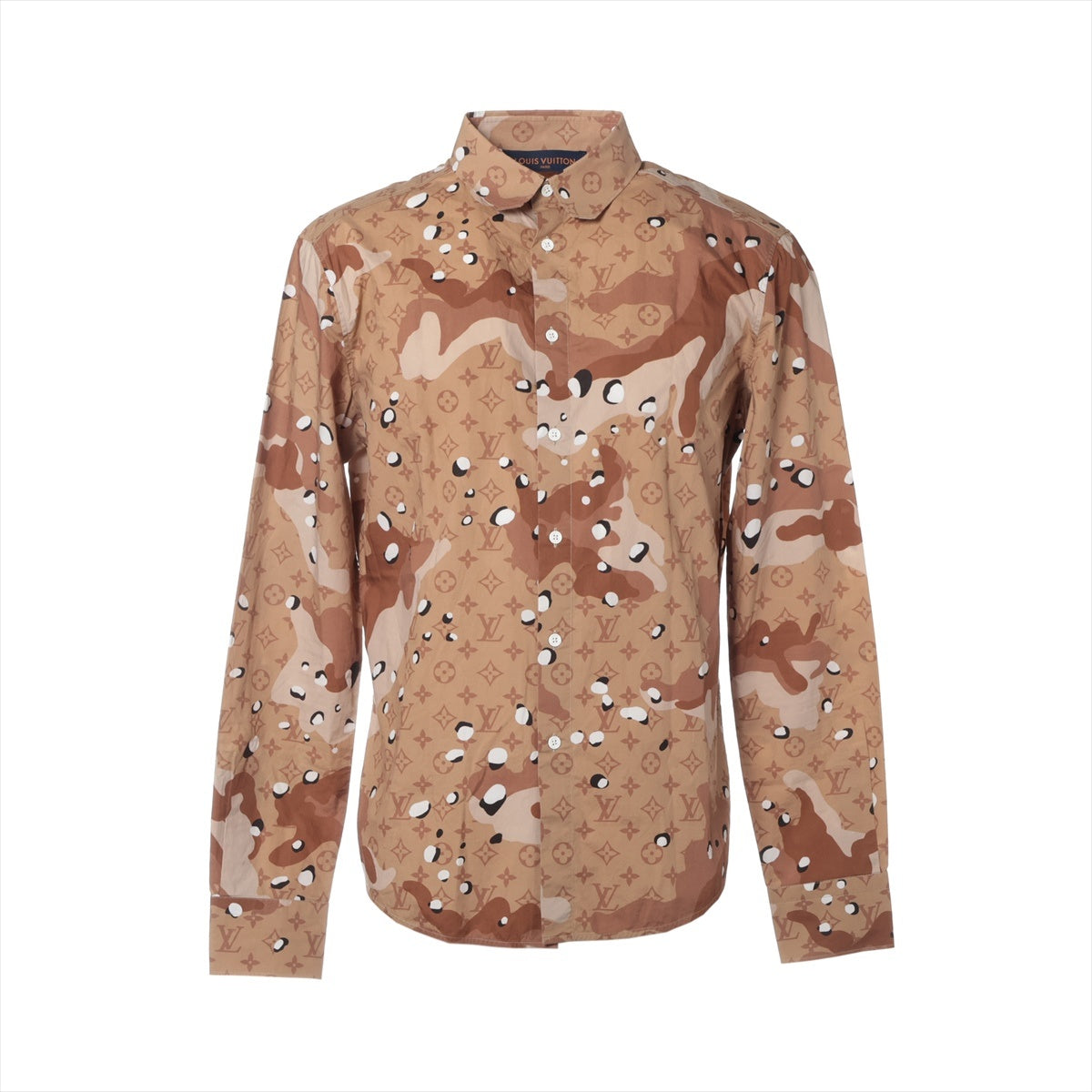 LOUIS VUITTON Camo DNA Ocean Monogram Shirt 2020 Long sleeve shirt